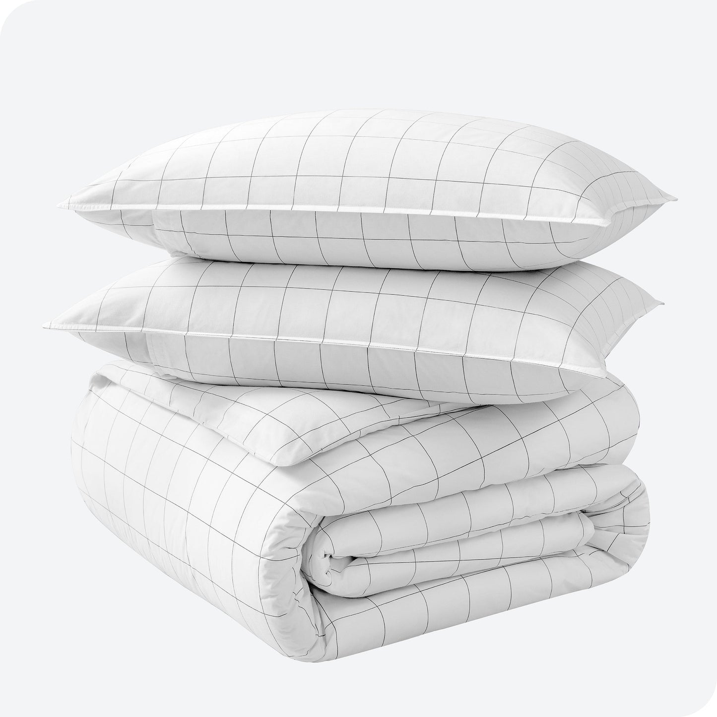 Parure de lit Bare Home en percale de coton biologique
