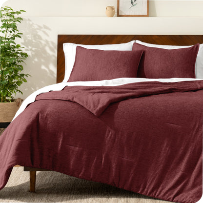 Ensemble de couette hypoallergénique Bare Home en duvet synthétique
