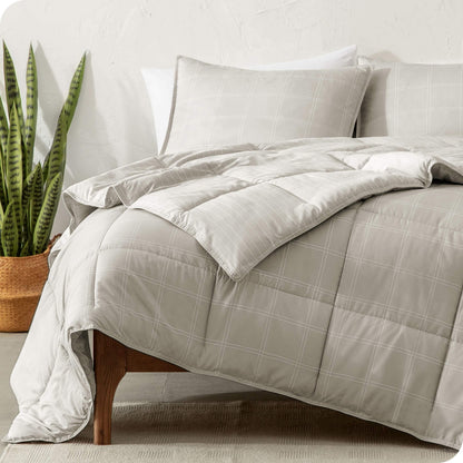 Ensemble de couette hypoallergénique Bare Home en duvet synthétique
