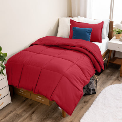 Ensemble de couette hypoallergénique Bare Home en duvet synthétique