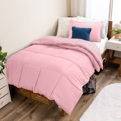 Ensemble de couette hypoallergénique Bare Home en duvet synthétique