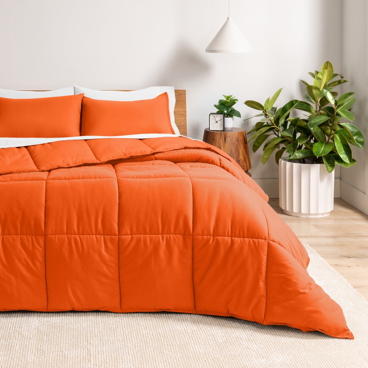 Ensemble de couette hypoallergénique Bare Home en duvet synthétique
