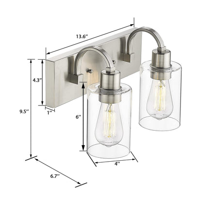 Applique murale de style ferme pour salle de bain