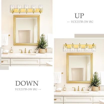 Applique murale de style ferme pour salle de bain