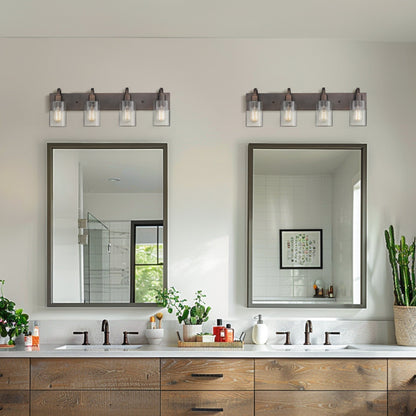 Applique murale de style ferme pour salle de bain