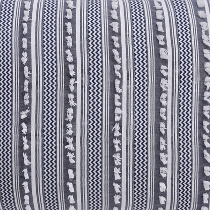 Parure de lit Angelique de Better Trends, 100 % coton, douce et moelleuse, en chenille à rayures élégantes. Lavable en machine et séchable en machine.