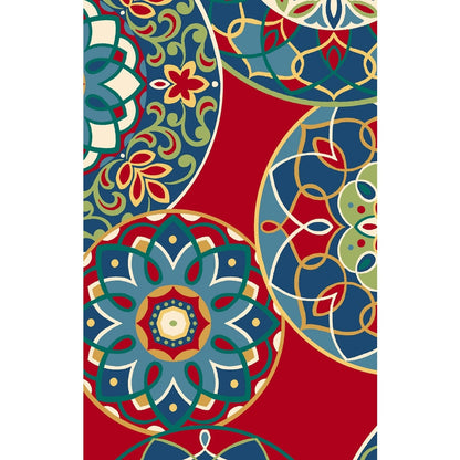 Ensemble de 3 coussins capitonnés pour canapé d'intérieur/extérieur - 19 x 19/19 x 42