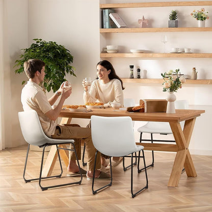 Tabourets de bar Bossin 18/26/30 pouces, tabourets de bar hauteur comptoir avec dossier, tabourets modernes en cuir PU, chaise de salle à manger avec repose-pieds