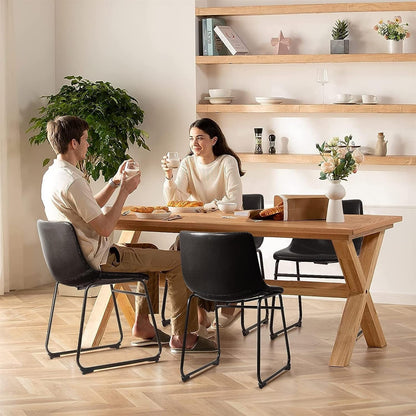 Tabourets de bar Bossin 18/26/30 pouces, tabourets de bar hauteur comptoir avec dossier, tabourets modernes en cuir PU, chaise de salle à manger avec repose-pieds