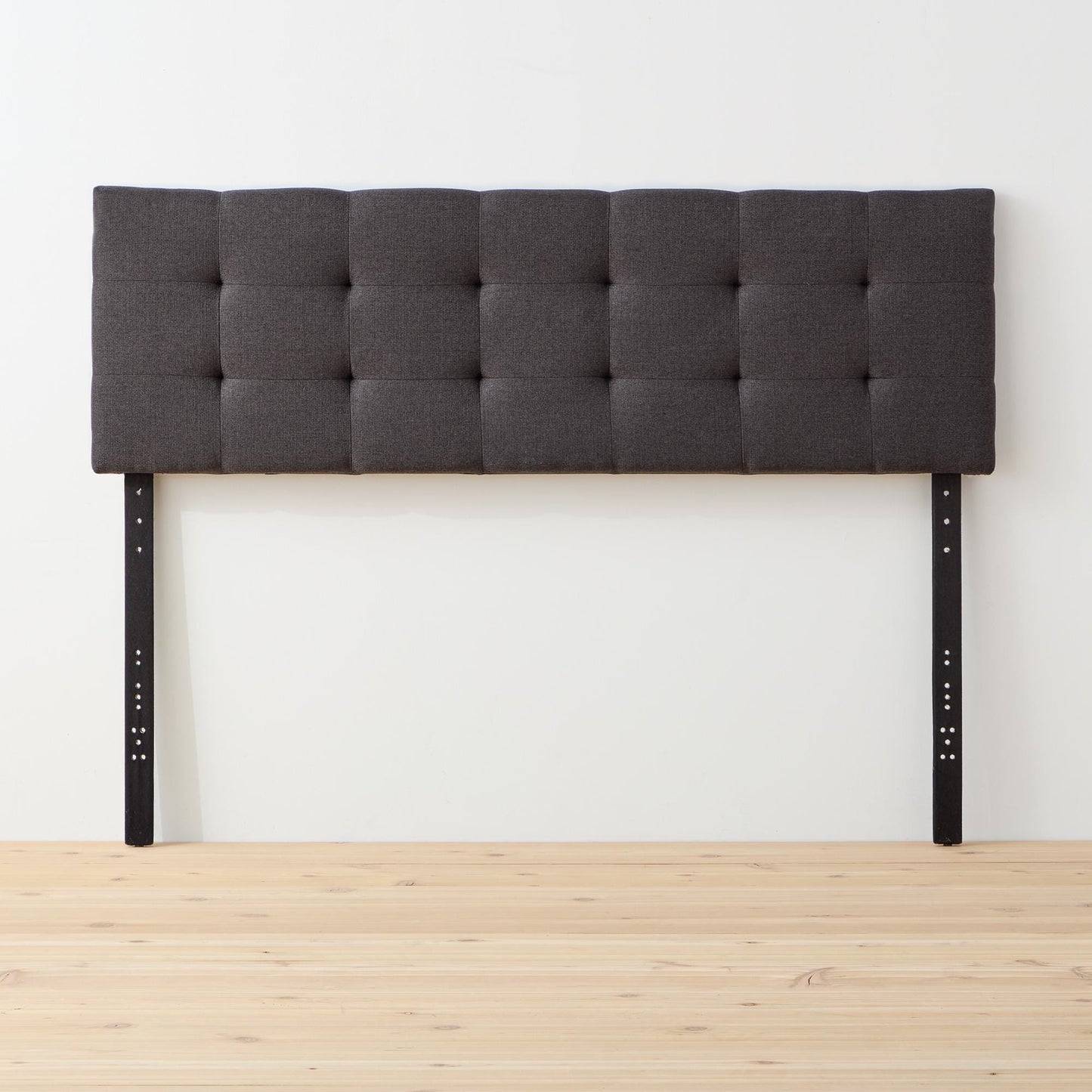 Tête de lit capitonnée réglable Brookside Kaylee, motif carré et losange