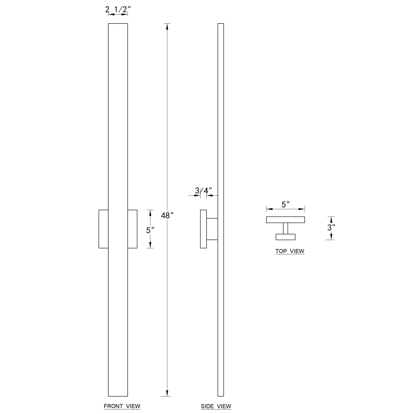 Applique murale extérieure LED en aluminium noir mat à 2 lumières C Cattleya