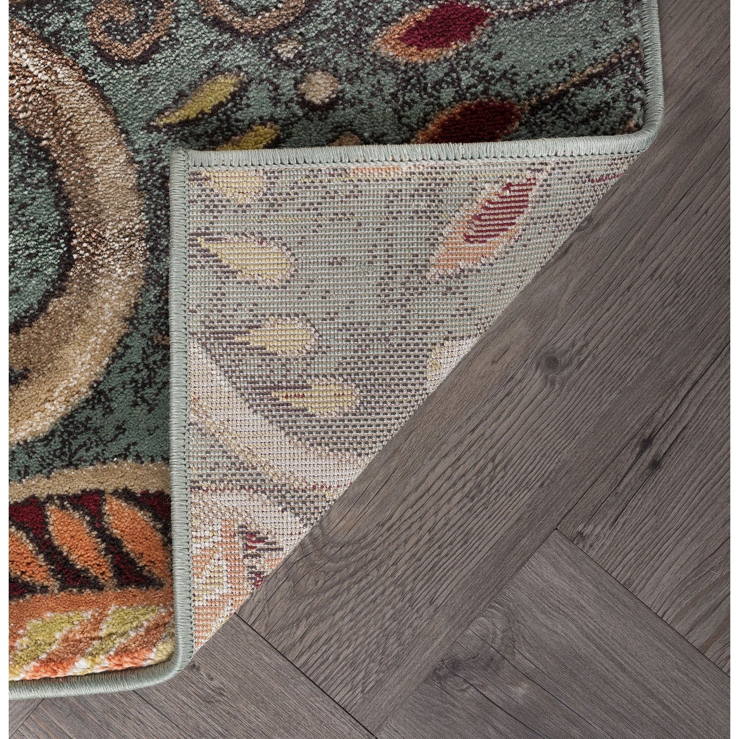 Tapis d'intérieur Caprice style moderne du milieu du siècle à motif floral