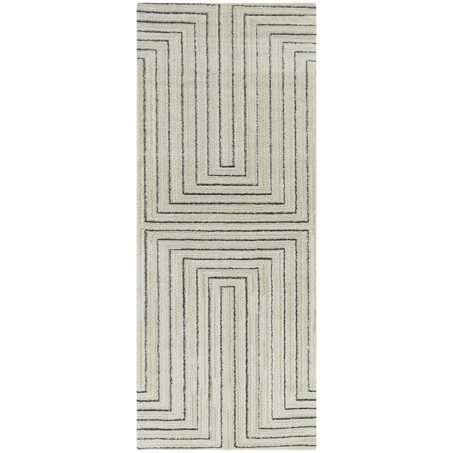 Tapis Carmody moderne géométrique Art déco