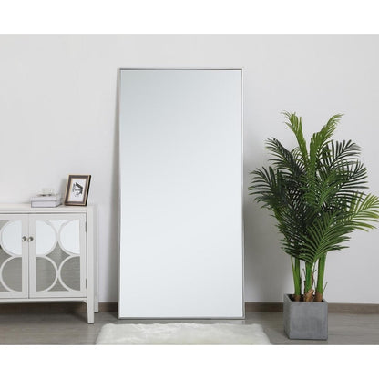 Miroir rectangulaire à cadre métallique Carson Carrington Salsnas