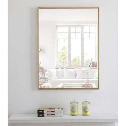 Miroir rectangulaire à cadre métallique Carson Carrington Salsnas