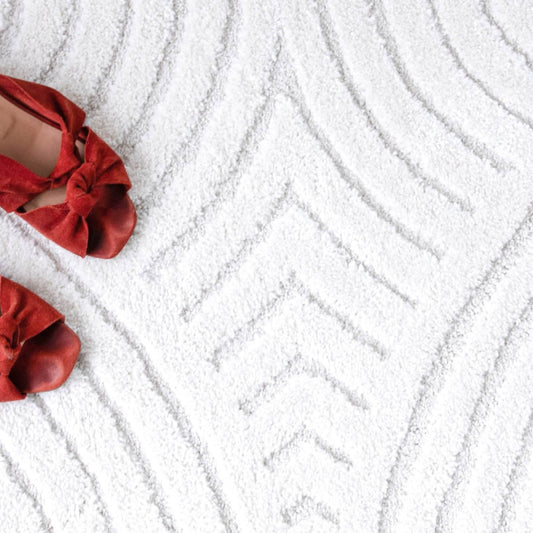 Tapis moderne en forme d'arches Caserio