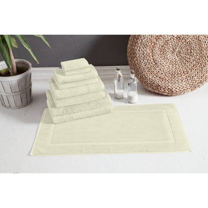 Ensemble de serviettes CTT 100 % coton turc, 8 ou 9 pièces, séchage rapide et absorbantes