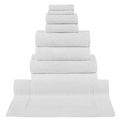 Ensemble de serviettes CTT 100 % coton turc, 8 ou 9 pièces, séchage rapide et absorbantes