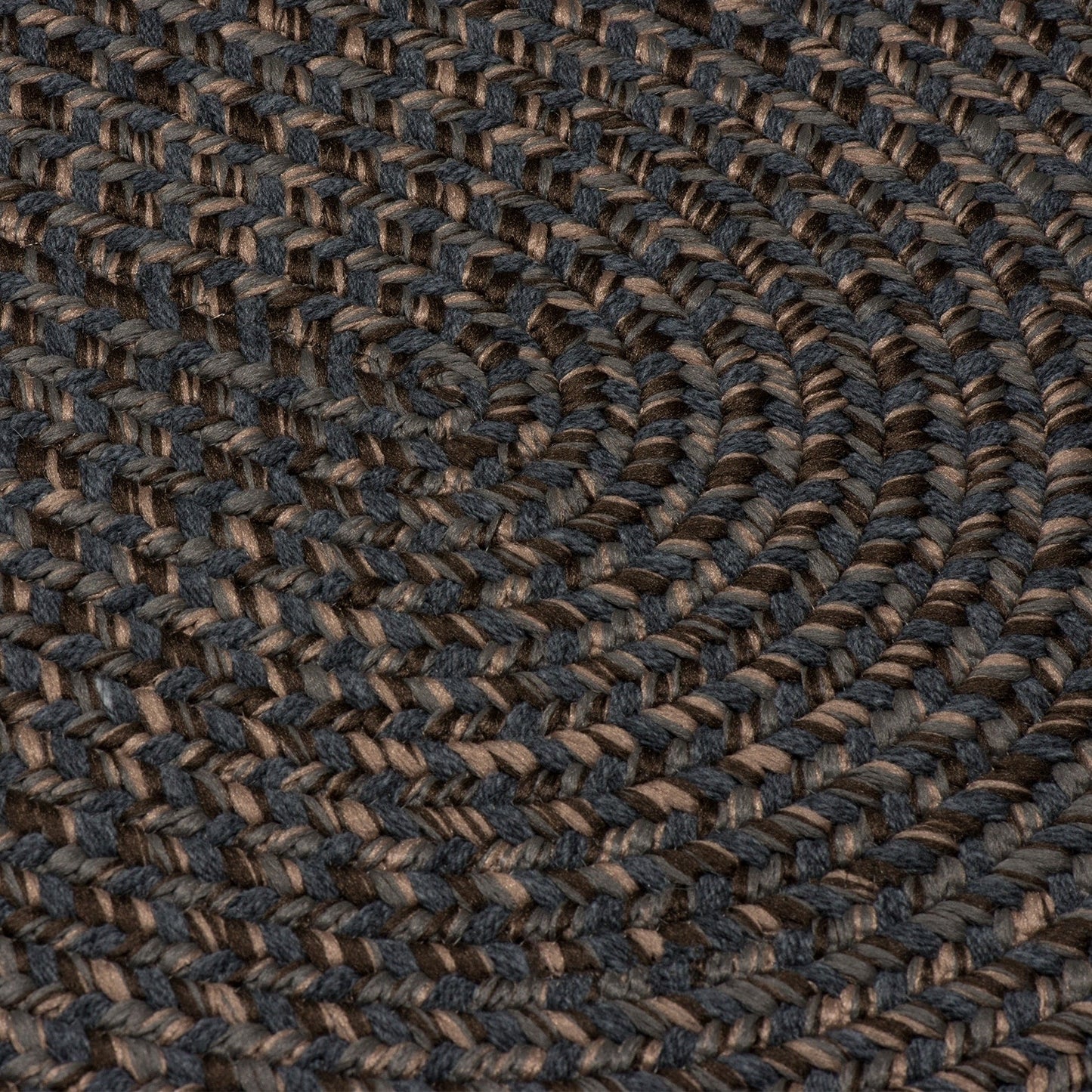 Tapis ovale réversible tressé Colonial Mills Hillsdale