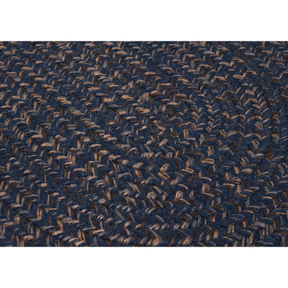 Tapis ovale réversible tressé Colonial Mills Hillsdale