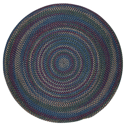 Tapis rond tressé rustique Worley de Colonial Mills