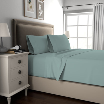 Ensemble de draps Color Sense 800TC en mélange de coton de luxe infroissable