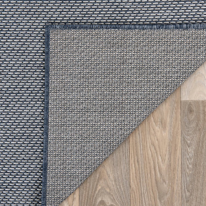 Tapis contemporain uni d'intérieur/extérieur