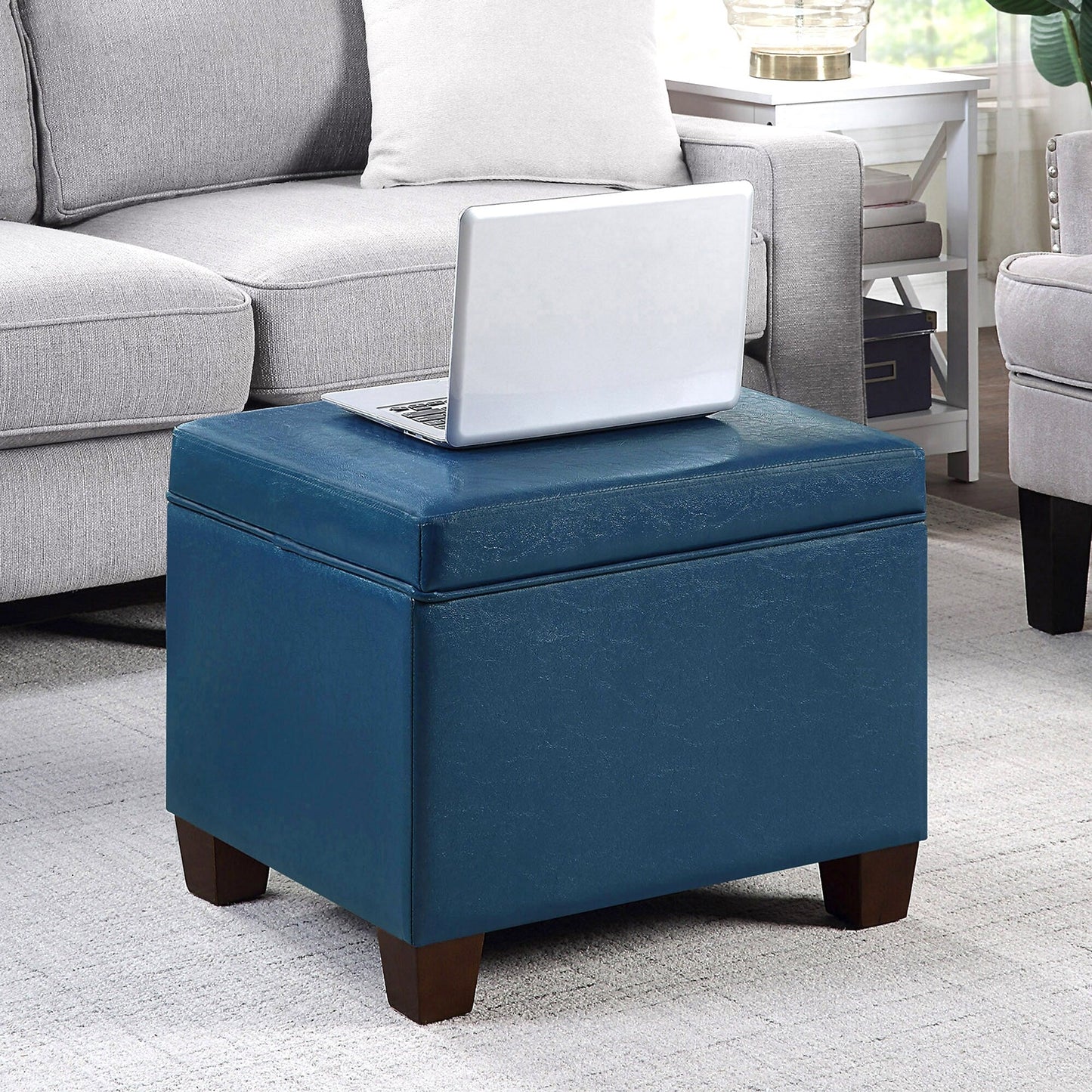 Pouf de rangement Madison de Convenience Concepts