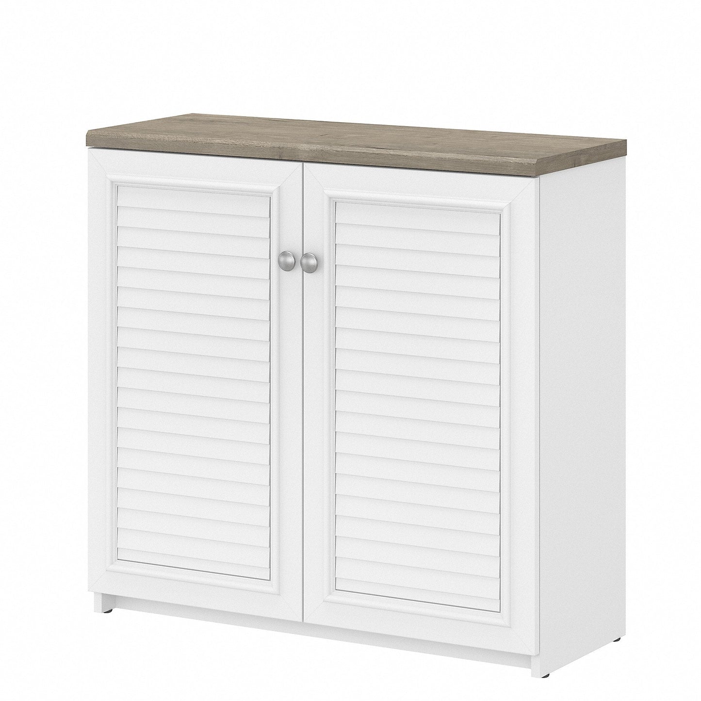 Armoire de rangement Fairview avec portes et étagères par Bush Furniture - 31,73 L x 12,76 l x 30,71 H