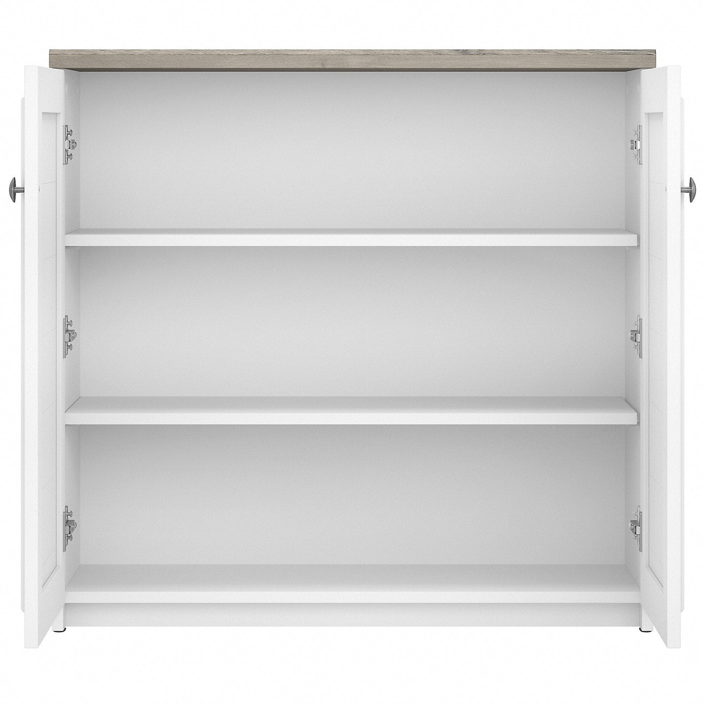 Armoire de rangement Fairview avec portes et étagères par Bush Furniture - 31,73 L x 12,76 l x 30,71 H
