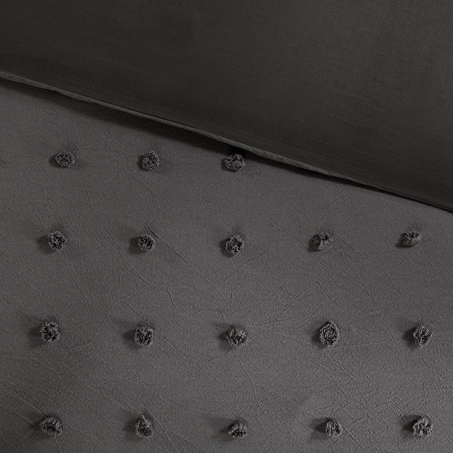 Parure de lit Intelligent Design en coton jacquard maïs avec taies d'oreiller carrées et coussins décoratifs