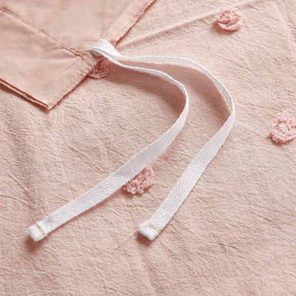 Parure de lit Intelligent Design en coton jacquard maïs avec taies d'oreiller carrées et coussins décoratifs