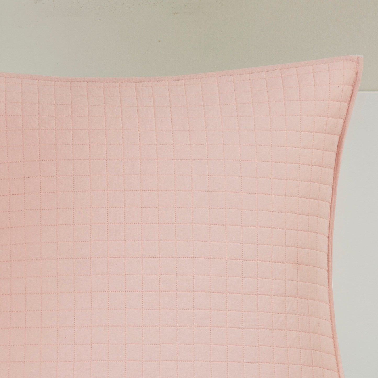 Parure de lit Intelligent Design en coton jacquard maïs avec taies d'oreiller carrées et coussins décoratifs