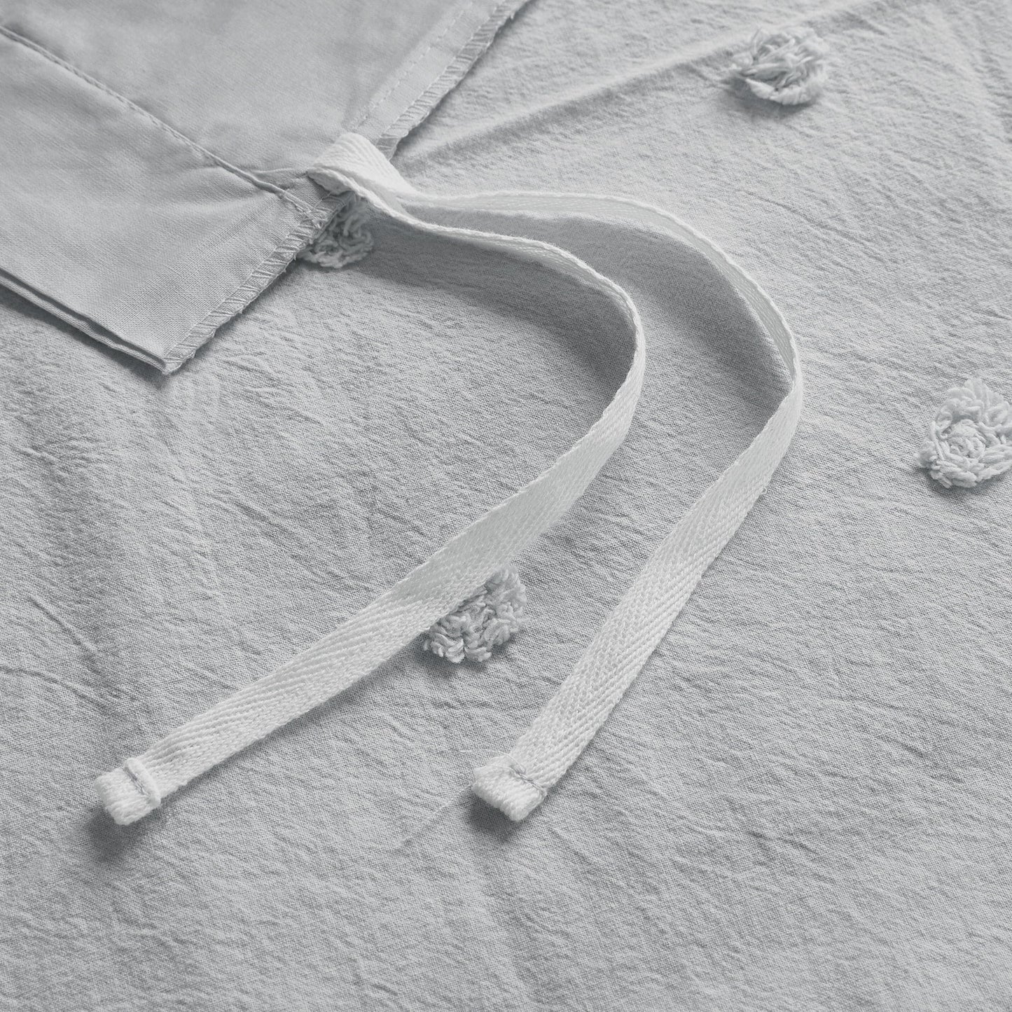 Parure de lit Intelligent Design en coton jacquard maïs avec taies d'oreiller carrées et coussins décoratifs