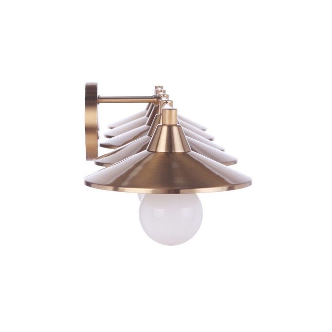 Applique murale Craftmade 125465 Isaac à 5 lumières, 46 pouces de large