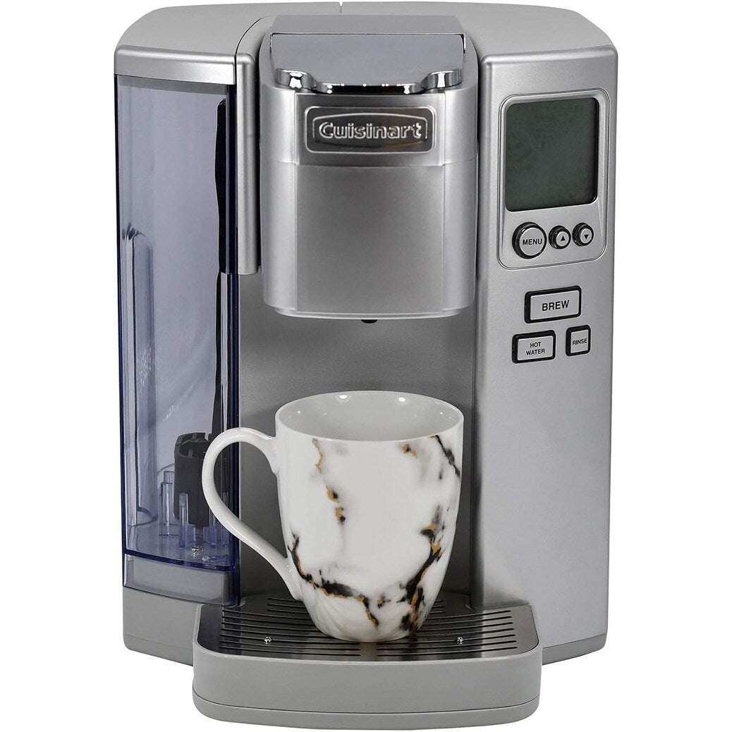 Cafetière à dose unique Cuisinart, 72 oz, programmable, acier