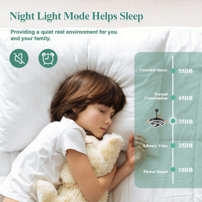 Ventilateur de plafond rétractable Cusp Barn 42 avec lumières et télécommande DIY Forme Fandelier Moderne Silencieux Moteur CC Plafonnier LED