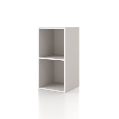 DH BASIC Système de rangement moderne en bois personnalisable et empilable - Étagères cubiques, armoire à tiroirs, bibliothèque avec portes par Denhour