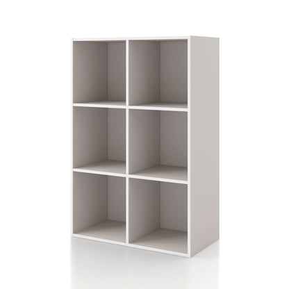 DH BASIC Système de rangement moderne en bois personnalisable et empilable - Étagères cubiques, armoire à tiroirs, bibliothèque avec portes par Denhour