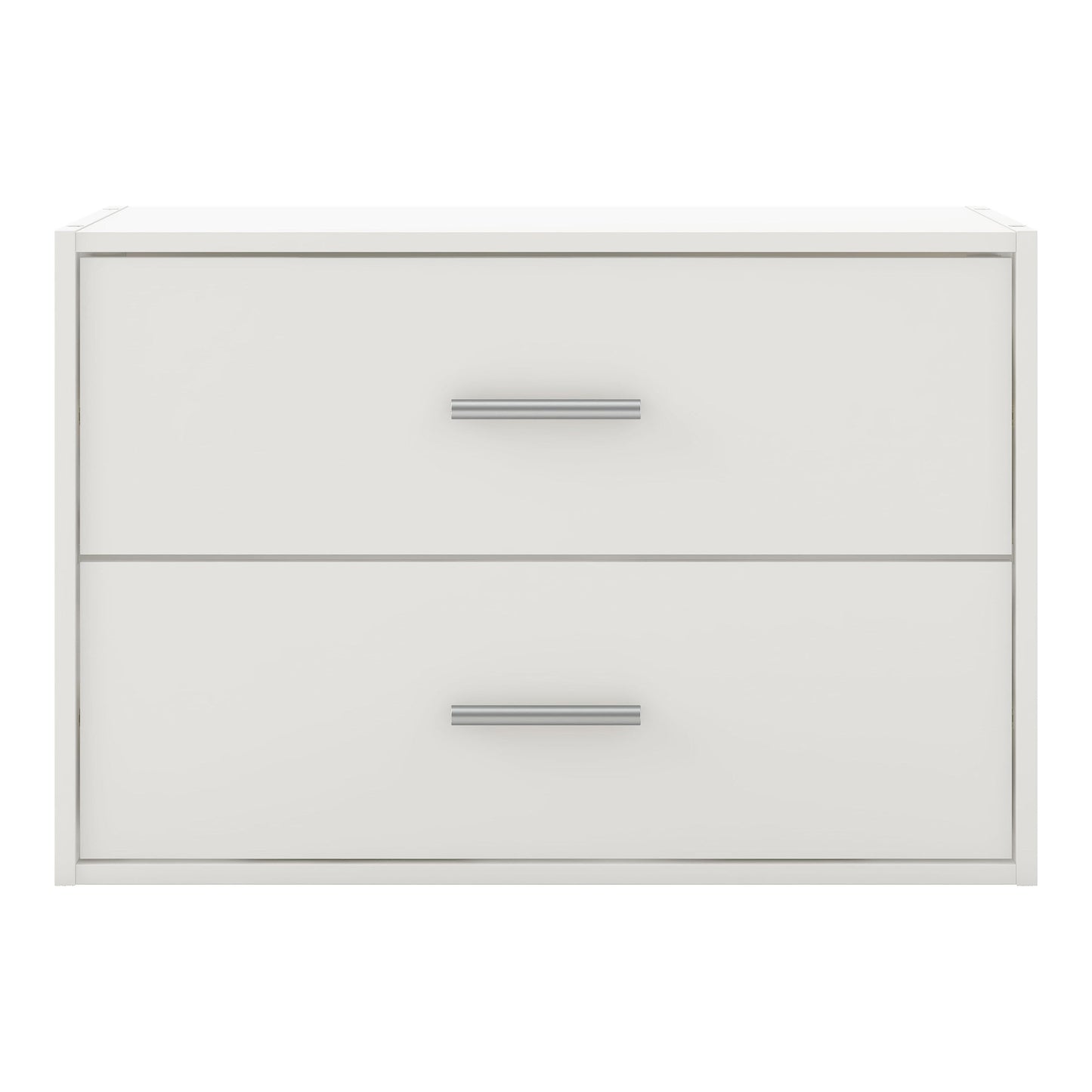 DH BASIC Système de rangement moderne en bois personnalisable et empilable - Étagères cubiques, armoire à tiroirs, bibliothèque avec portes par Denhour