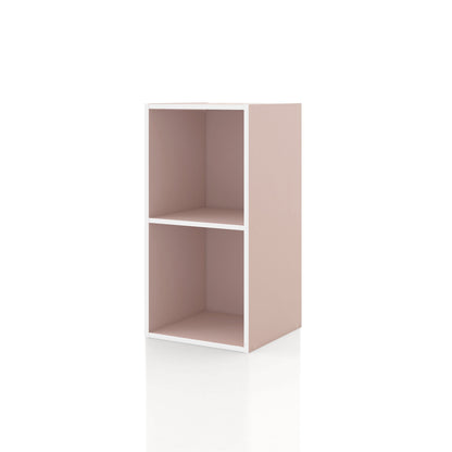 DH BASIC Système de rangement moderne en bois personnalisable et empilable - Étagères cubiques, armoire à tiroirs, bibliothèque avec portes par Denhour
