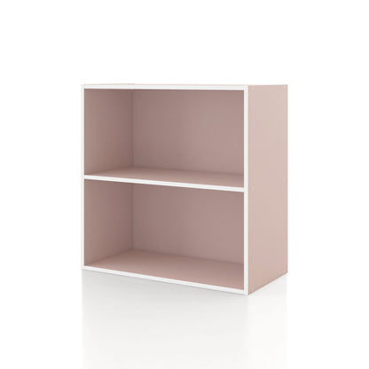 DH BASIC Système de rangement moderne en bois personnalisable et empilable - Étagères cubiques, armoire à tiroirs, bibliothèque avec portes par Denhour