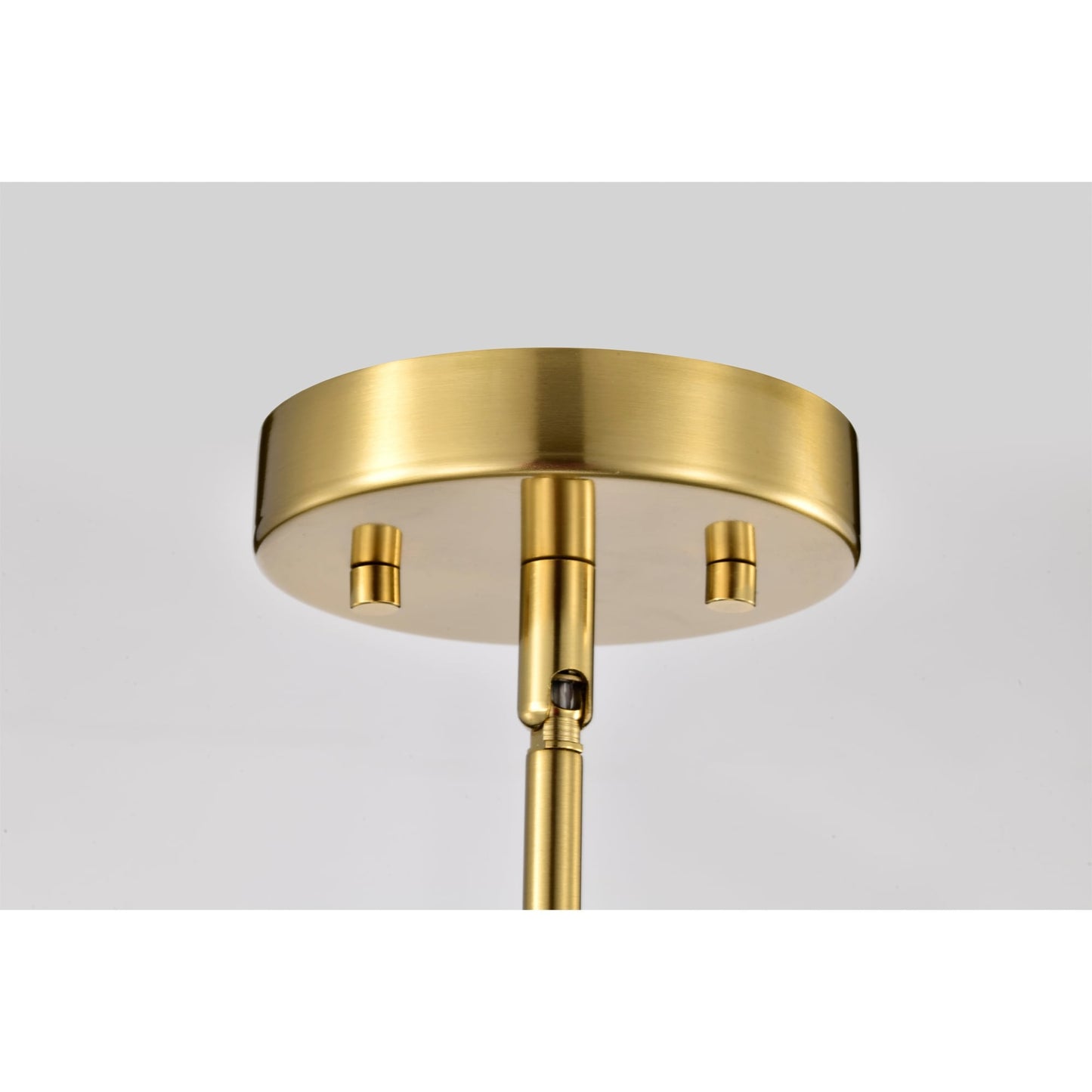 Suspension Daelan en verre transparent alvéolé à une lumière - 30,5 cm