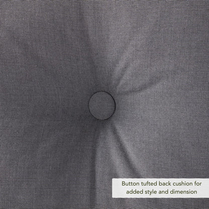 Ensemble de coussins d'extérieur à siège profond Sunbrella de qualité supérieure, 2 pièces