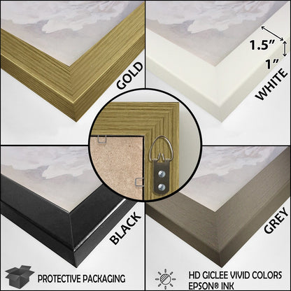Nature morte de poterie et de fleurs Designart | Paysage d'arbres | Impression sur toile encadrée