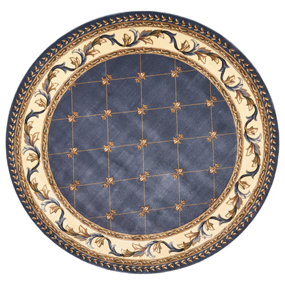 Tapis Domani Classics style victorien à bordure en treillis