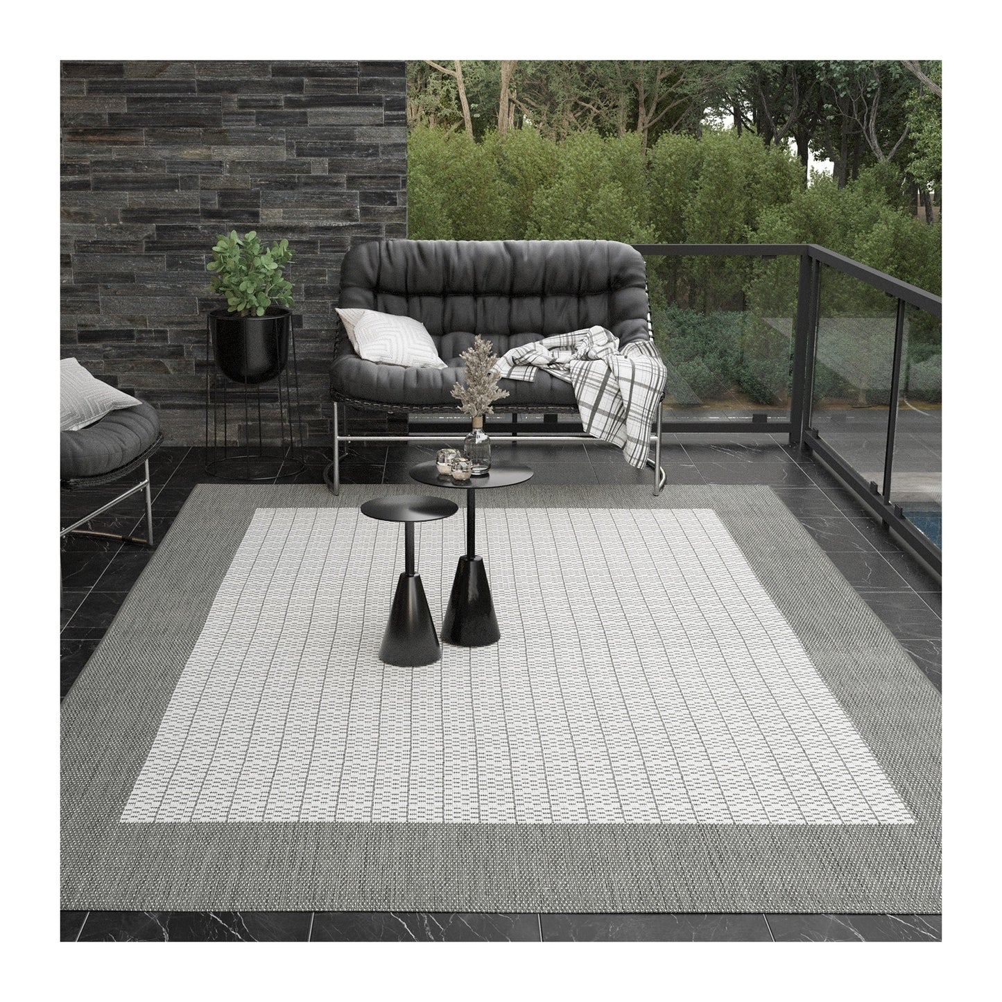 Tapis pergola Dream Decor Quad pour intérieur/extérieur