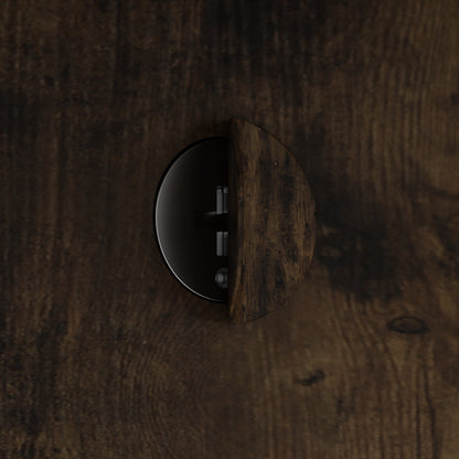 Meuble multifonctionnel pour bac à litière à double compartiment