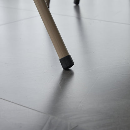 Chaises élégantes pliables en fer et PVC blanc pour congrès et expositions
