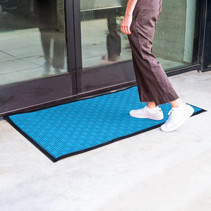 Tapis d'entrée Envelor pour intérieur et extérieur, profil bas, usage commercial.